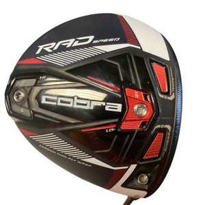 Used Cobra RAD SPEED Mens Driver RH 10.5 Degree 11677-S000087269