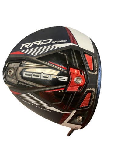 Used Cobra RAD SPEED Mens Driver RH 10.5 Degree 11677-S000087269