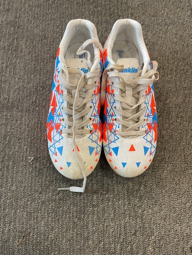 Used Franklin SOCCER CLEATS Soccer Cleats White Junior 01 11614-S000221346