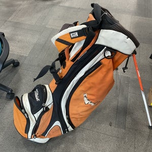 Used Titleist STAND BAG Mens Stand Bag Orange 11614-S000221710