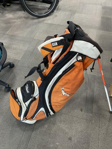 Used Titleist STAND BAG Mens Stand Bag Orange 11614-S000221710