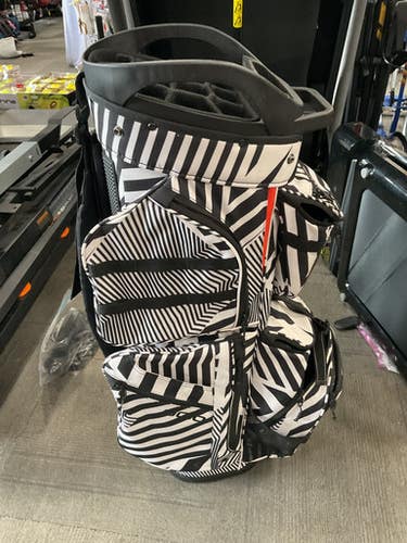 Used Ogio CART BAG Womens Cart Bag White And Black 11614-S000221699