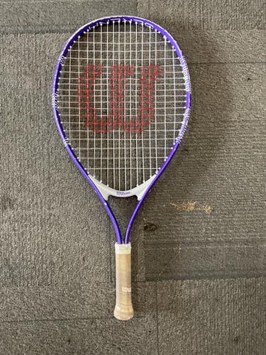 Used Wilson SERENA 23 Junior Tennis Racquet Purple 23" 11614-S000221667