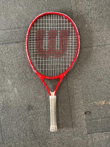 Used Wilson ROGER FEDERER 23 Junior Tennis Racquet Red 23" 11614-S000221666
