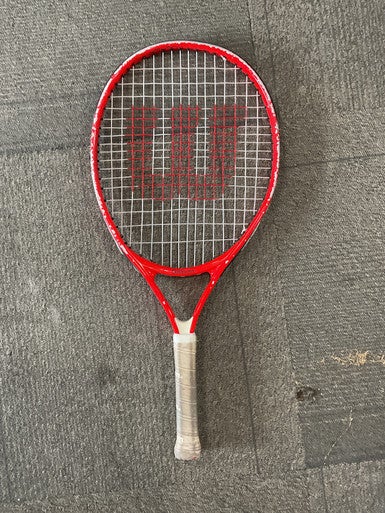 Used Wilson ROGER FEDERER 23 Junior Tennis Racquet Red 23" 11614-S000221666
