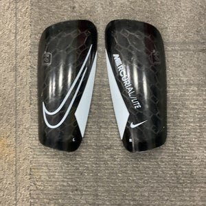 Used Nike Soccer Shin Guards Adult Black XL 11614-S000221476