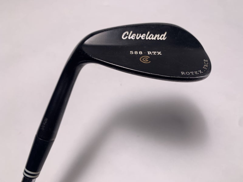Cleveland 588 RTX Black Pearl Gap Wedge GW 52* 10 Dynamic Gold Mens LH