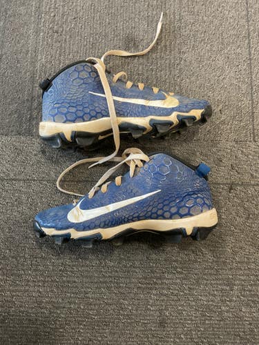 Used Nike TROUT 856 CLEATS BB/SB Cleats Royal Blue Junior 05.5 11614-S000220685