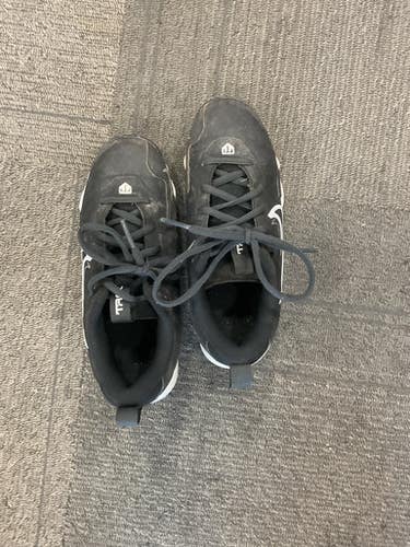 Used Nike TROUT BB/SB Cleats Black Junior 02 11614-S000220608