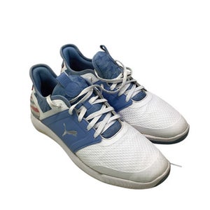 Used Puma Mens Golf Shoes White Senior 13 11347-S000255542
