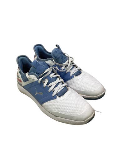 Used Puma Mens Golf Shoes White Senior 13 11347-S000255542