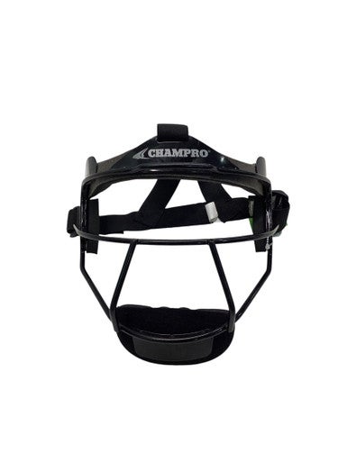 Used Champro CHAMPRO BLACK FIELDERS MASK BB/SB Fielders Mask Black One Size 11347-S000255538