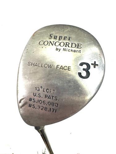 Used Nickent SUPER CONCORDE Mens Fairway Wood LH 3 Wood 11860-S000297960