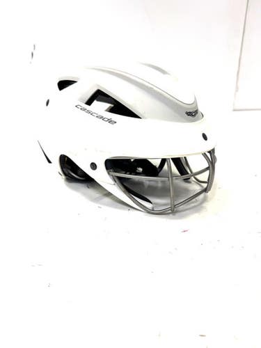 Used Cascade LX Lacrosse Helmet White One Size 11860-S000297924