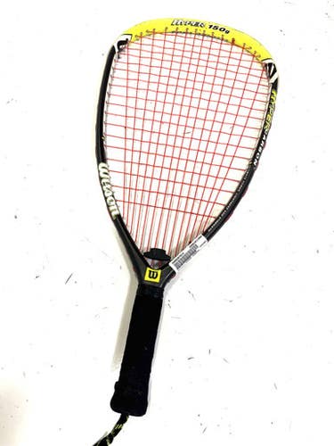 Used Wilson HYPER CARBON Adult Racquetball Racquet Black Unknown 11860-S000297914