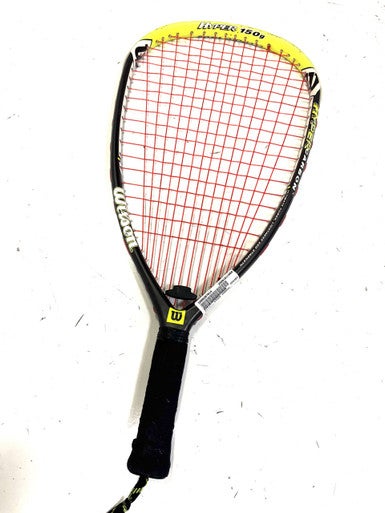 Used Wilson HYPER CARBON Adult Racquetball Racquet Black Unknown 11860-S000297914