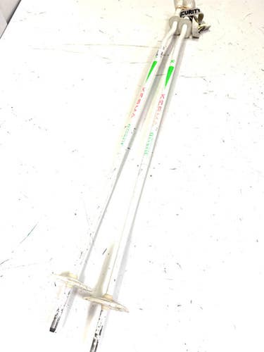 Used KERMA Girls DH Ski Pole White 110 cm / 44 in 11860-S000297900