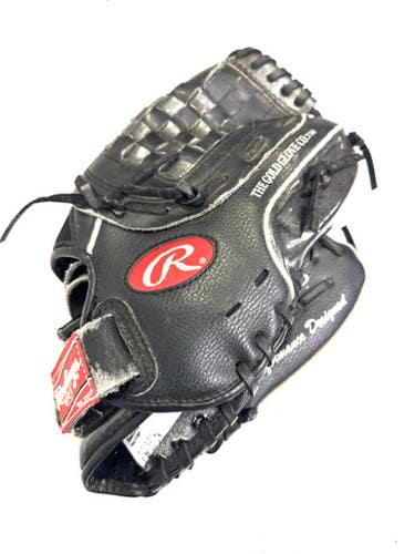 Used Rawlings PL129FB BB/SB Glove RH Throw Black 11" 11860-S000297904