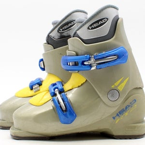 Head Carve HT2 Kids Ski Boots - Size 3.5 / Mondo 21.5 Used