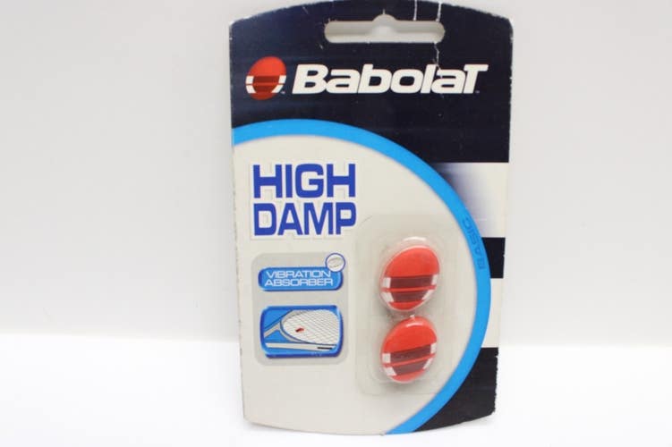 *NOS* 2-PACK BABOLAT "HIGH DAMP" TENNIS RACQUET VIBRATION DAMPENERS #12857