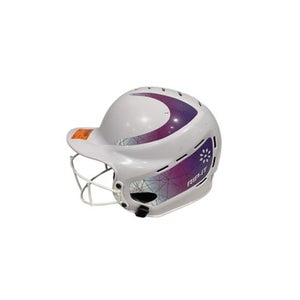 Used RIP-IT HELMET Batting Helmet w/Mask White SM 11847-S000029419