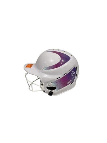 Used RIP-IT HELMET Batting Helmet w/Mask White SM 11847-S000029419