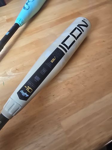 2025 Rawlings Icon Composite USABat Certified Bat (-10) 18 oz 28" (Used)