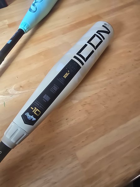 2025 Rawlings Icon Composite USABat Certified Bat (-10) 18 oz 28" (Used)