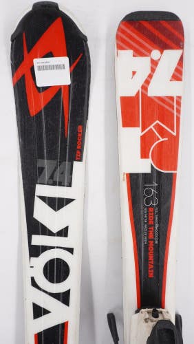 Volkl RTM 7.4 Adult Skis with Bindings - 163 cm Used