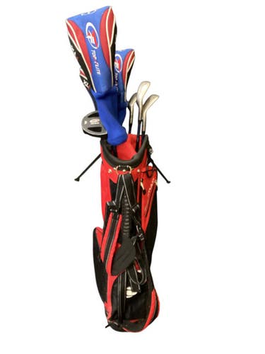 Used Top Flite XLJ COMPLETE SET Teen Package Set RH Red 8 Piece 11884-S000052733
