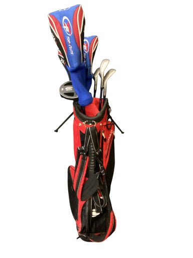 Used Top Flite XLJ COMPLETE SET Teen Package Set RH Red 8 Piece 11884-S000052733