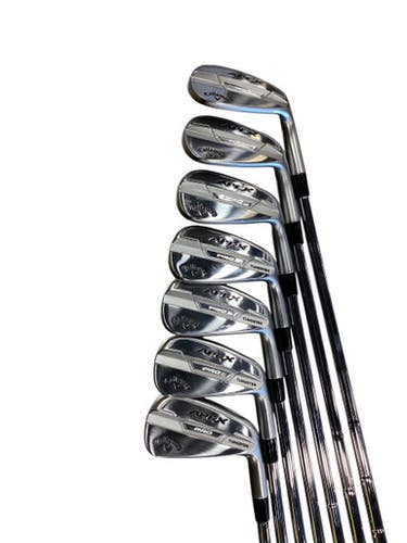 Used Callaway APEX PRO 2021 Mens Iron Set RH 4I-PW 11884-S000052699