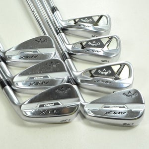 Callaway Apex 21/Apex Pro 21 Combo 5-PW,AW Iron Set Stiff Right Steel # 202502