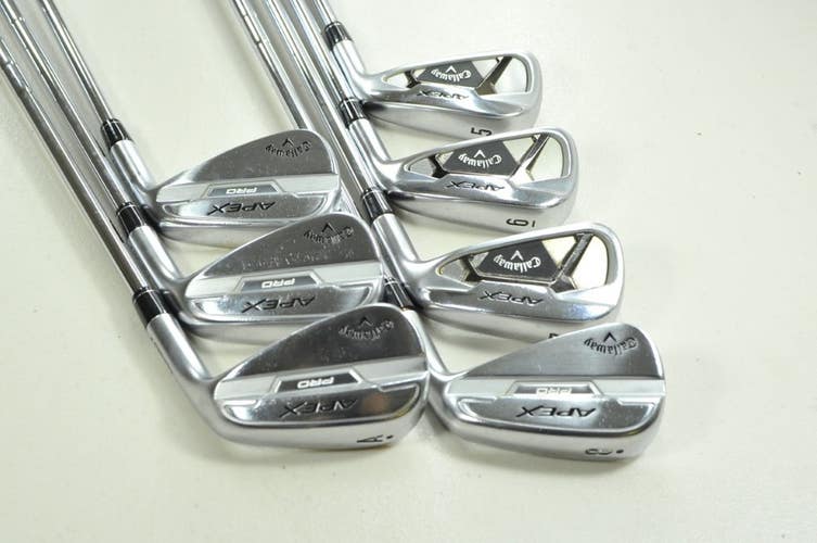 Callaway Apex 21/Apex Pro 21 Combo 5-PW,AW Iron Set Stiff Right Steel # 202502