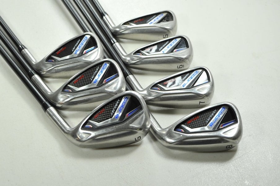 Cobra Aerojet One Length 5-PW,GW Iron Set Regular Flex RH KBS Graphite # 202756