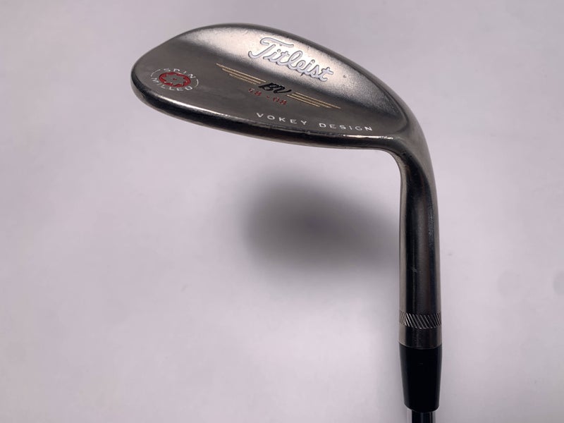 Titleist Vokey Spin Milled Nickel 2009 Lob Wedge LW 58* 8 Wedge Steel Mens RH