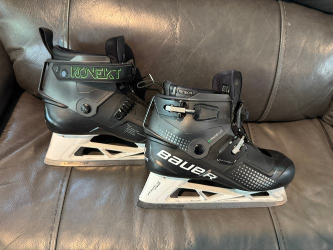 Bauer Konekt Hockey Goalie Skates 8.5 (Used)