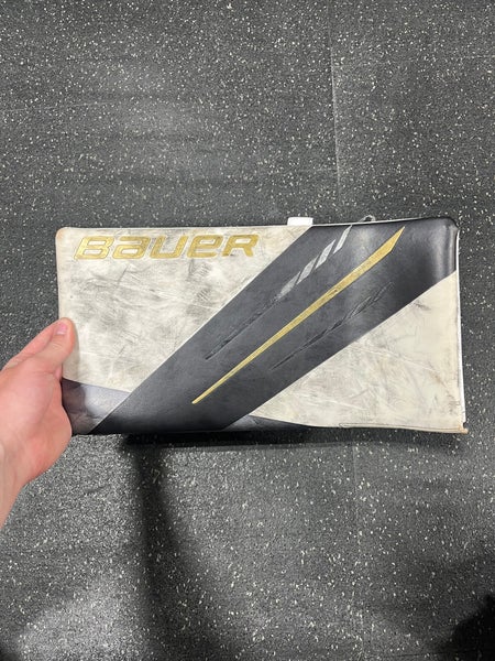 Used Bauer Hyperlite Sr Goalie Blocker