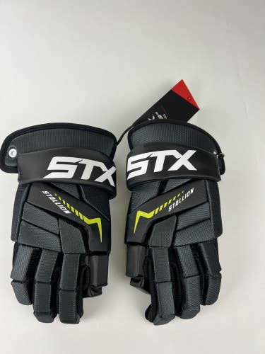 STX Stallion 200 Lacrosse Gloves Large NWT 1 Drawstring w/ Toggle Missing