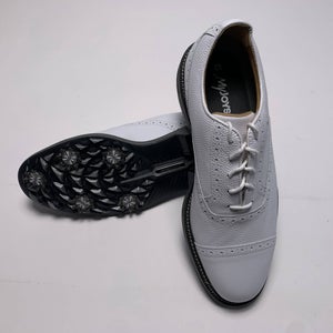 FootJoy Dryjoys Premiere Series MyJoys Golf Shoes White Men's SZ 9