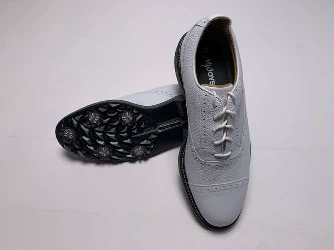 FootJoy Dryjoys Premiere Series MyJoys Golf Shoes White Men's SZ 9