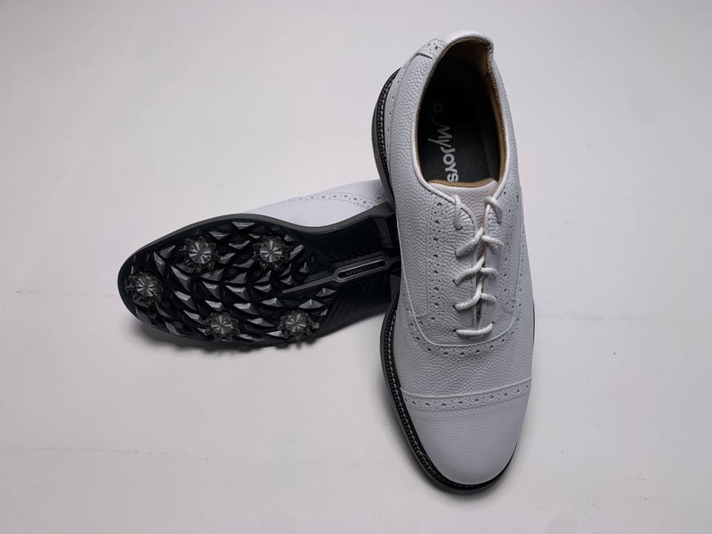 FootJoy Dryjoys Premiere Series MyJoys Golf Shoes White Men's SZ 9