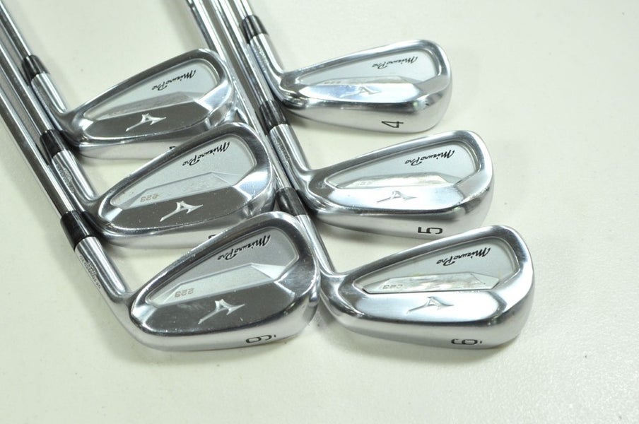 Mizuno Pro 223 4-9 Iron Set (NO PW) Stiff Flex Right KBS Tour 120 Steel # 202371
