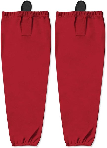 CHAMPRO Shift Hockey Socks, scarlet, youth medium, 22” length