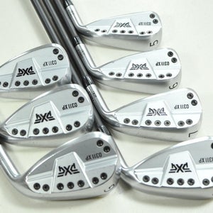 PXG Gen3 0311 XP 5-W,GW Iron Set Regular Flex Right MMT 70g Graphite  # 202674