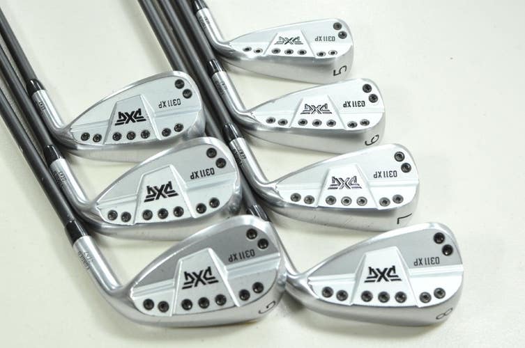 PXG Gen3 0311 XP 5-W,GW Iron Set Regular Flex Right MMT 70g Graphite  # 202674