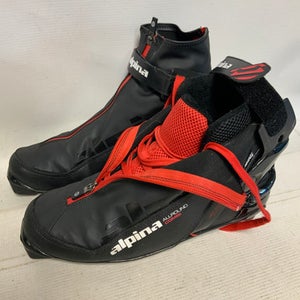 Used Alpina ALLROUND COMBI Mens NNN XC Ski Boots Black M 09.5 / W 09.5-10 11823-S000034310
