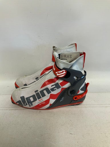 Used Alpina RCO RACING Mens NNN XC Ski Boots White M 10 / W 10.5-11 11823-S000034311