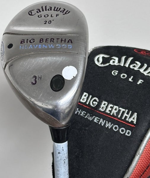Callaway Big Bertha Heavenwood 3-Hybrid 3H 20* Graphite Gems 55 Ladies Flex RH