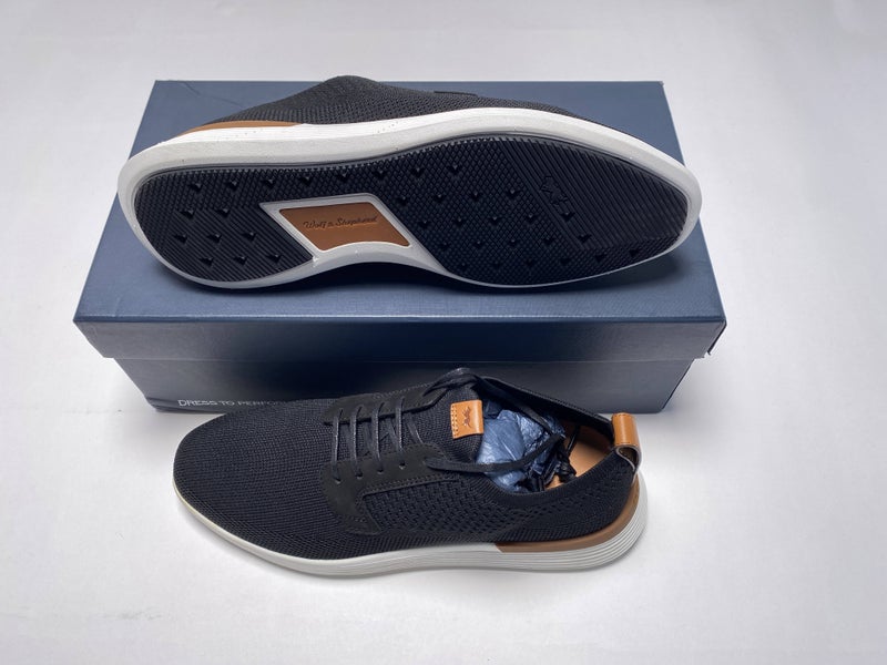 Wolf & Shepherd Derby SwiftKnit Shoes Black Men's SZ 8 (WS-F20-SP01-D080)